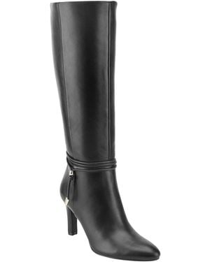 Bandolino Bayley Stiletto Tall Dress Boots - Black