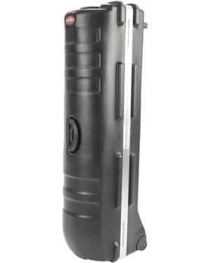 SkyB Cases Ata Staff Pro Xl Hard Plastic Storage Wheeled Cart Golf Travel Case - Gray