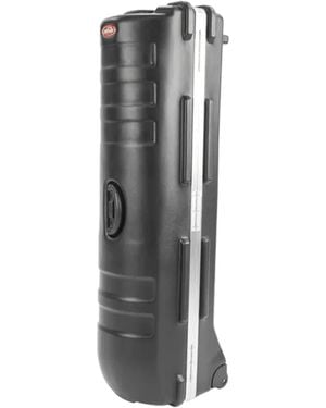 SkyB Cases Ata Staff Pro Xl Hard Plastic Storage Wheeled Cart Golf Travel Case - Gray