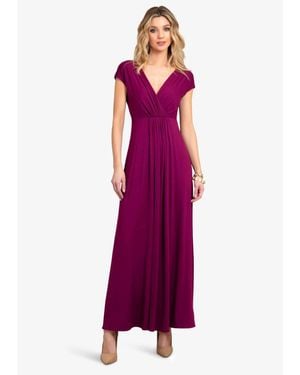 Alie Street London Sophia Maxi Dress - Purple
