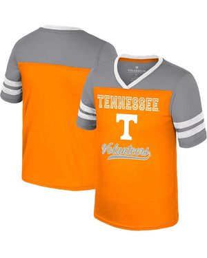 Colosseum Athletics Big Girls Tennessee Volunteers Princess Bubblegum Bling T-shirt - Orange