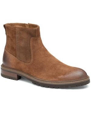 Johnston & Murphy Barrett Zip Boots - Brown