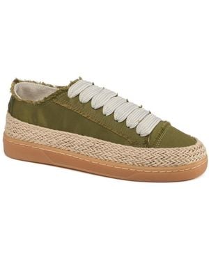 J/Slides Hilda Lace-up Sneaker - Green