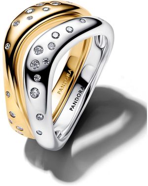PANDORA Stacking Rings - Metallic
