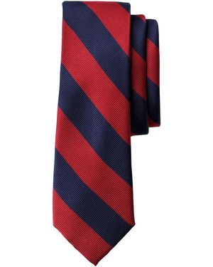 Lands' End Stripe To Be Tied Tie - Red
