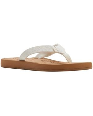 Roxy Deeliah Iii Flat Sandals - White