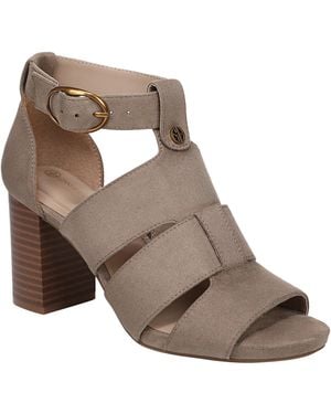 Giani Bernini Averry Block Heel Sandals - Brown