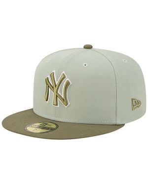 KTZ Green/olive New York Yankees Color Pack 59fifty Fitted Hat