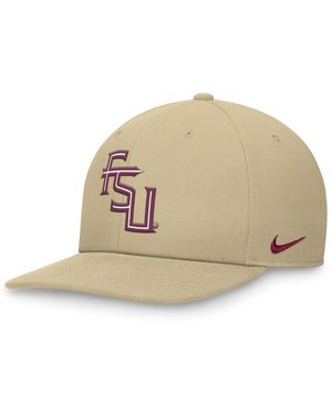 Nike Gold Florida State Seminoles Primetime Pro Snapbackâ Hat - Natural