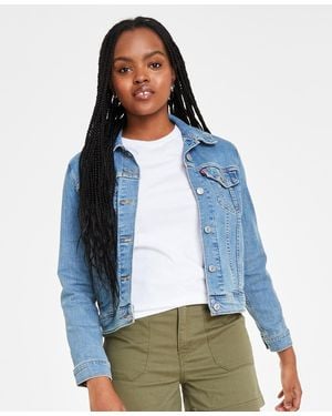 Levi's Original Cotton Denim Trucker Jacket - Blue