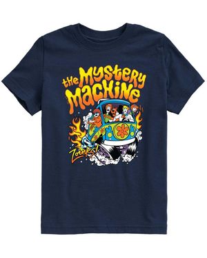 Hybrid Scooby Doo Boys' 8-20 Mystery Machine Racing Short-sleeve Graphic T-shirt - Blue