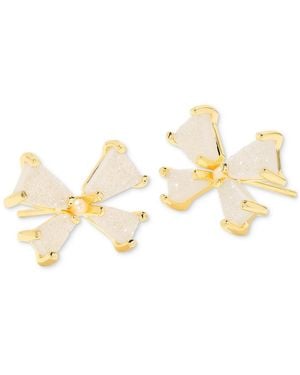 Kendra Scott Gold-tone Mixed Metal Drusy & Cultured Freshwater Pearl (2mm - Metallic