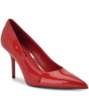 Nine West Princesa Slip-on Stiletto Pumps - Red