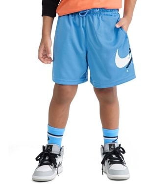 Nike Boys' 4-7x Brand Arch Mesh Shorts - Blue