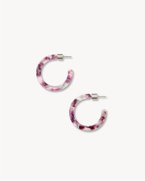 Machete Mini Hoops - White