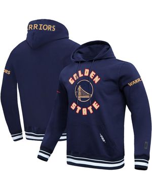 Pro Standard Golden State Warriors 2024/25 City Edition Pullover Hoodie - Blue