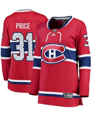 Fanatics Carey Price Montreal Canadiens Home Breakaway Player Jersey - Red
