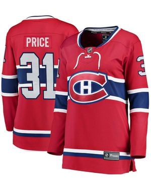 Fanatics Carey Price Montreal Canadiens Home Breakaway Player Jersey - Red