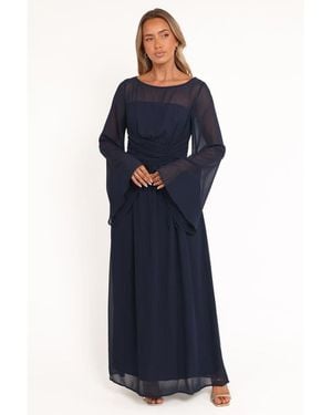 Petal & Pup Samara Maxi Dress - Blue
