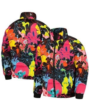 FREEZE MAX Looney Tunes Bugs Bunny Raglan Full-zip Puffer Jacket - Red