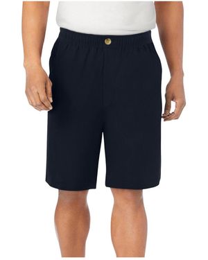 Kingsize Classic Linen Shorts - Blue
