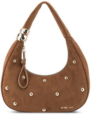 Nine West Daciana Medium Shoulder Handbag - Brown