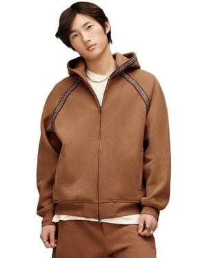 UGG Tasman Full-zip Hooded Jacket - Brown