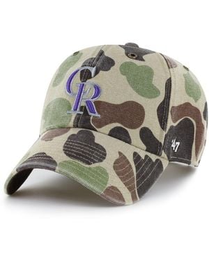 '47 Colorado Rockies Duck Clean Up Adjustable Hat - Green
