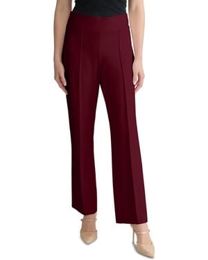 Jones New York Petite Pintuck Straight-leg Pants - Red