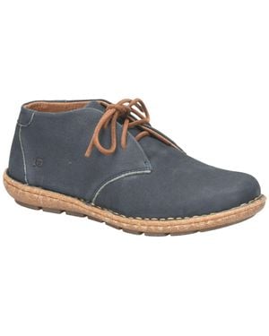 Born Nuala Ii Lace Up Booties - Blue
