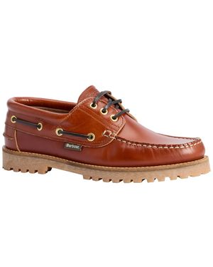 Barbour Deck Boat Shoes - Brown