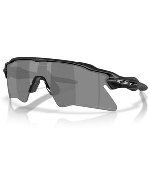 Oakley Polarized Shield Sunglasses Radar Ev Heater Oo9541 - Gray