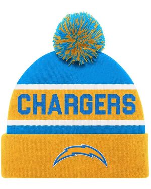 Starter And Gold/powder Blue Los Angeles Chargers Cuffed - Yellow