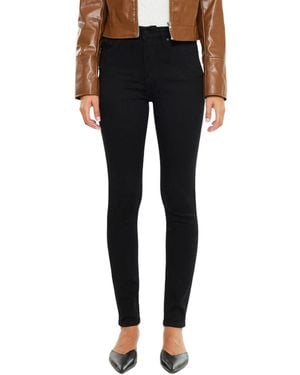 Kancan Vanessa High Rise Super Skinny Jeans - Black