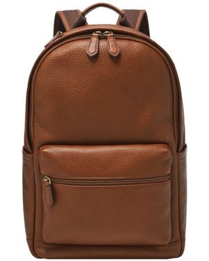Fossil 20" Strap Buckner Backpack Messengers - Brown