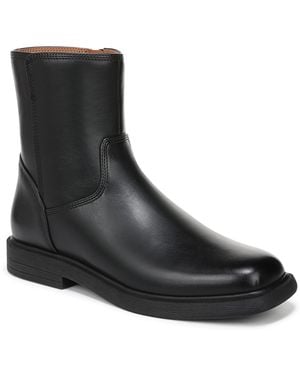 Franco Sarto Pavla Square Toe Zip Short Boots - Brown