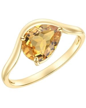Macy's Amethyst Pear Ring (1-1/2 Ct. T.w. - Metallic