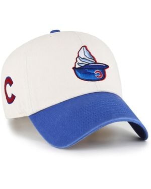 '47 Chicago Cubs Single Swirl Ice Cream Helmet 2.0 Clean Up Adjustable Hat - Blue