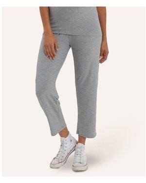 Nom Maternity Maternity Camilla Pant - Gray