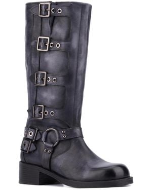 Vintage Foundry Constance Tall Boots - Blue