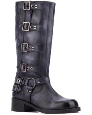 Vintage Foundry Constance Tall Boots - Blue