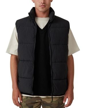 Cotton On Mother Puffer Vest - Black
