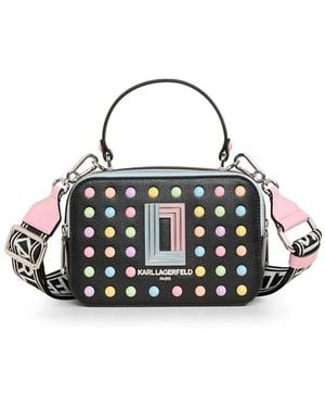 Karl Lagerfeld Simone Camera Crossbody Bag - Multicolor