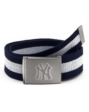 Eagles Wings New York Yankees Fabric Belt - Blue