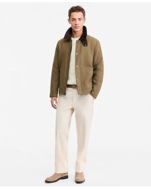 Levi's Wool Blend Cord Collar Depot Jacket - Natural