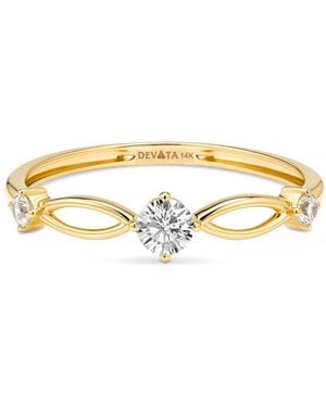 DEVATA Love Knot Ring - Metallic