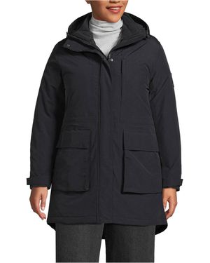 Lands' End Plus Size Squall Waterproof Insulated 3 - Black