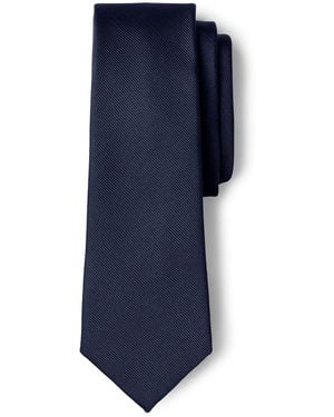 Lands' End School Uniform Solid To Be Tied Tie - Blue