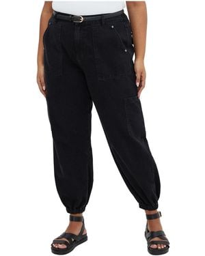 City Chic Plus Size Iona Jean - Black