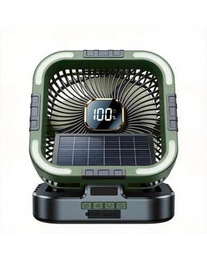 Gnuadz Personal Fan Led Lantern 270 Degree(s - Green